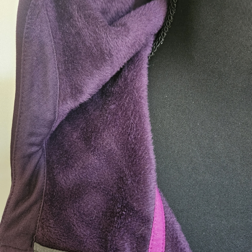 Eddie Bauer Purple Hooded Full-Zip Jacket - Picture 5 of 7
